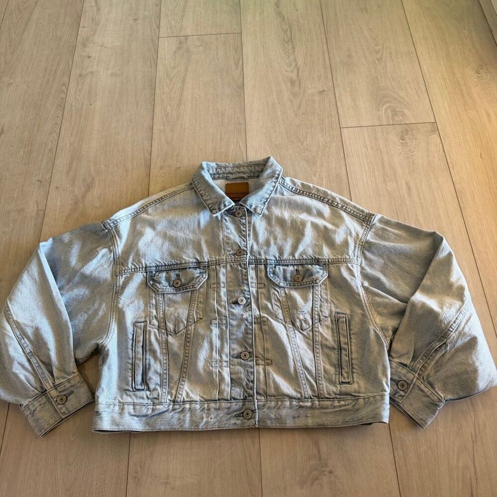 America eagle womens demin jacket size M
